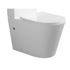 Чаша унітаза-компакту Mixxus Bevel-0404-T3 Bowl 660х360х800 Tornado 3.0 без сидіння (MI8351)