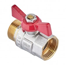 Кран кульовий Waterpro WP607-20FMW — 3/4" ГШБ (сталевий метелик) (WP3294)