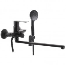 Змішувач для ванни Hb Alex 006 Euro Чорний (HB3925)