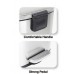 Відро для сміття з плавним закриванням прямокутне Mix Bevel-TC0112 SS Color 12 л колір неіржавка (MI7087)