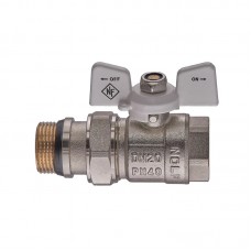 Кран кульовий з американкою NL classic NFC.963-08-3/4" FM ГШБ WHITE "антипротечка" (NF3161) Кран кульовий з американкою NL classic NFC.963-08-3/4" FM ГШБ WHITE "антипротечка" (NF3161)