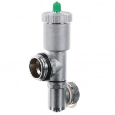 Концевая сливная группа Rh R610-100 - 1" (с воздухоотводчиком) (RO0152)