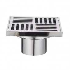 Душевой трап KR FD11-100x100-180 (прямой отвод) (KR3415)