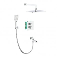 Вбудована душова система з термостатом KR KB-67011-01 (Кольоровий) (KR4726)