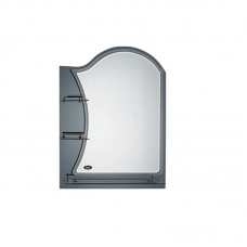 Зеркало настенное Zer Z756-4 700х500 мм с полкой (ZX0309)