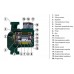 Насос циркуляційний Kr GRS 32/12 (з гайками, кабелем і вилкою) (KP2772)
