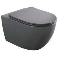 Унітаз підвісний Mixxus Premium ELLIPSE-0309-T1 GRAY 530x360x350mm система змиву TORNADO 1.0 (MP6655) Унітаз підвісний Mixxus Premium ELLIPSE-0309-T1 GRAY 530x360x350mm система змиву TORNADO 1.0 (MP6655)