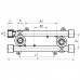 Планка монтажна прохідний 20x1/2F Kr K0128.PRO (KP0154)