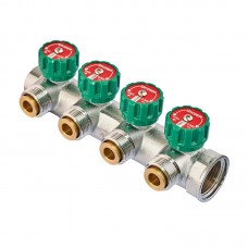 Колектор вентильний з адаптером KR KR.1127-4 — 1"x4 — 3/4 Ways (європейськийус-площина) (KR4948) Колектор вентильний з адаптером KR KR.1127-4 — 1"x4 — 3/4 Ways (європейськийус-площина) (KR4948)