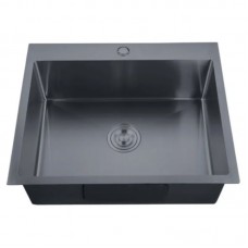 Мийка з неірж. сталі Zer ZH6050-215 NANO-BLACK (3.0/0.8) (MX1586)