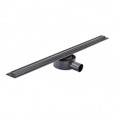 Душовий трап з нерж. сталі SUS304 Mix Drain-05-70-Slim Black (30x700 мм) (Чорний) (MI6170) Душовий трап з нерж. сталі SUS304 Mix Drain-05-70-Slim Black (30x700 мм) (Чорний) (MI6170)