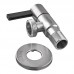 Кран для подключения сантехприборов Zer VAL-12-1/2x3/4 из нерж.стали SUS304 (ZX5105) Кран для подключения сантехприборов Zer VAL-12-1/2x3/4 из нерж.стали SUS304 (ZX5105)