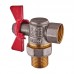 Кран з американкою кутовий Waterpro WP400-15FMW-L — 1/2" ручка "метелик" червона (WP2895) Кран з американкою кутовий Waterpro WP400-15FMW-L — 1/2" ручка "метелик" червона (WP2895)