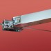 Бічна стінка для кабіни KR SR SW04-80x200-TR-01 прозоре скло Easy Clean 10 мм, хром (KR5389)