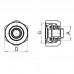 Євроконус RH R581-075 — 3/4"EK 16х2 (RO0247) Євроконус RH R581-075 — 3/4"EK 16х2 (RO0247)