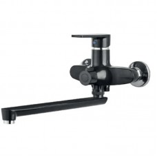 Змішувач для ванни PL OSCAR-006 EURO SET BLACK (зі шлангом, лійкою та кронштейном) (MX1896) Змішувач для ванни PL OSCAR-006 EURO SET BLACK (зі шлангом, лійкою та кронштейном) (MX1896)