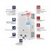 Газова колонка Mix GWH-0710 BASIC TURBO WHITE турбована 10 л/хв (WH0028) Газова колонка Mix GWH-0710 BASIC TURBO WHITE турбована 10 л/хв (WH0028)