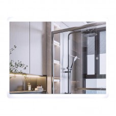 Зеркало Mix Premium OLIVARY MR19-100x80-Reverse с Led Touch, Anti-fog, димером (3-6,5kK) (MP6629)