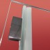 Бічна стінка для кабіни KR SR SW01-90x200-TR-01 прозоре скло Easy Clean 8 мм, хром (KR5381)