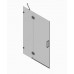 Двері в нішу KR SR SD04-120x200-TR-07 прозоре скло Easy Clean 10 мм, графіт (KR5388) Двері в нішу KR SR SD04-120x200-TR-07 прозоре скло Easy Clean 10 мм, графіт (KR5388)