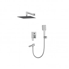 Вбудована душова система зі змішувачем KR KB-66009-01 (Кольоровий) (KR3508)