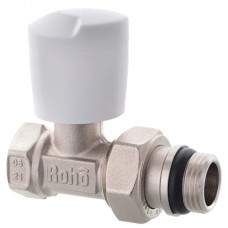 Кран радіаторний Rh R5561-050 — 1/2" прямий (антипротечка) (RO0131)
