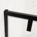 Душова кабіна без піддона Mix Premium BEVEL SC01-90x90x195-TR Black прозоре скло 6 мм (MI6864)