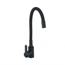 Смеситель для кухни с силиконовым изливом Champion EZA-011 Black REFL.Black из нерж. стали (CH6457) Смеситель для кухни с силиконовым изливом Champion EZA-011 Black REFL.Black из нерж. стали (CH6457)