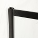 Душова кабіна без піддона Mix Premium DIVERSE SC01-90x90x195-TR Black прозоре скло 5 мм (MI6860)