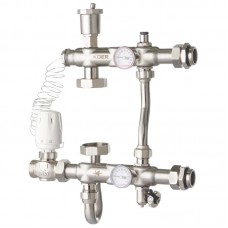 Змішувальний вузол Kr KR.S1021 (з байпасом) 1" НР SUS304 (KR2955)