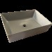 Раковина накладная Mixxus Premium QUADRO-0108 GRAY 550x390x145mm (MP6652)
