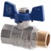 Кран кульовий Kr 1/2" ГШБ (KR.218.B) синій (KR2722)