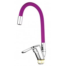 Змішувач для кухні Mix FANY 011 (Nut) Refl.Purple (без підводки) (MI6291) Змішувач для кухні Mix FANY 011 (Nut) Refl.Purple (без підводки) (MI6291)