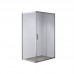 Душова кабіна без піддона Mix HARD SC01-120x80x185-TR CHROME прозоре скло 5 мм (MI6912)