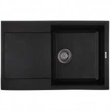 Мийка кухонна Zer ZS-7950S-03 Чорна (ZX4580)