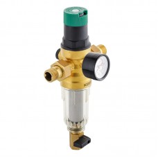 Фільтр самоочисний з редуктором тиску та манометром Kr KR.1242 — 1/2 "НР (KR3187) Фільтр самоочисний з редуктором тиску та манометром Kr KR.1242 — 1/2 "НР (KR3187)
