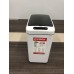 Відро для сміття сенсорне прямокутне KR TC-020408-08 8 л колір білий (KR5589)