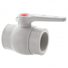 Кран шаровый PPR КШ (ручка) для горячей воды 63 (Kr K0180.PRO) (KP0232) Кран шаровый PPR КШ (ручка) для горячей воды 63 (Kr K0180.PRO) (KP0232)