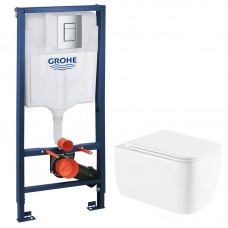 Комплект Gh Set Унітаз DIVERSE-0301-T1 + Інсталяція Gh Rapid SL 38772001 (38772001DIVERS0301T1)