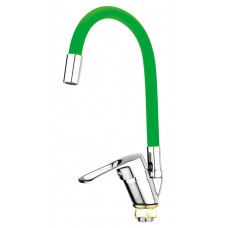 Змішувач для кухні Mix FANY 011 (Nut) Refl.Green (без підводки) (MI6292) Змішувач для кухні Mix FANY 011 (Nut) Refl.Green (без підводки) (MI6292)