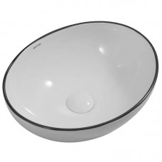 Раковина накладная MIXXUS PREMIUM ELLIPSE-0108 EDGE BLACK 400х330х145mm (MP6527) Раковина накладная MIXXUS PREMIUM ELLIPSE-0108 EDGE BLACK 400х330х145mm (MP6527)