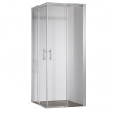 Душова кабіна без піддона KR SR SC03-90x90x200-TR-01 прозоре скло Easy Clean 6 мм, хром (KR5356)