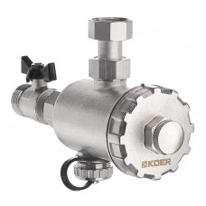 Фільтр магнітний для котла з краном 3/4" Kr KR.1271 (KR3122) Фільтр магнітний для котла з краном 3/4" Kr KR.1271 (KR3122)