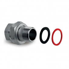 Згін американка прямий KR KR.343 — 3/4" (плоска прокладка) (KR4767)