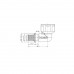 Куточок перехідний з ВР KR KA.L08F-16 — 16 (2.2 mm) x 3/4"F (KR4877) Куточок перехідний з ВР KR KA.L08F-16 — 16 (2.2 mm) x 3/4"F (KR4877)