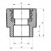 Муфта ВР 20x1/2F PPR Kr K0085.PRO (KP0103)