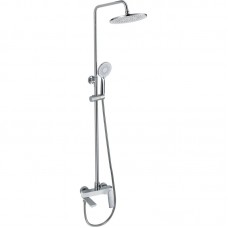 Душова колона Mixxus Premium DERBY 009-J WHITE-CHROME зі змішувачем (MI6616)