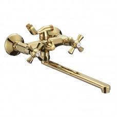 Змішувач для ванни Mix Premium Retro Gold-140 (MI5849)