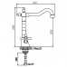 Смеситель для кухни Hb Dominox 777 (HB0095) Смеситель для кухни Hb Dominox 777 (HB0095)