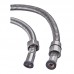 Шланг для душу Zer Shower hose-SUS-175cm (неірж. сталь) (ZX4925)